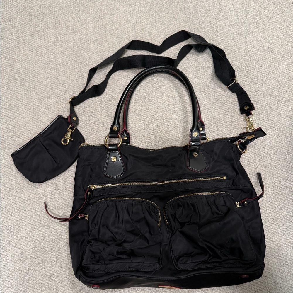 MZ Wallace Black Tote and Crossbody / Diaper Bag